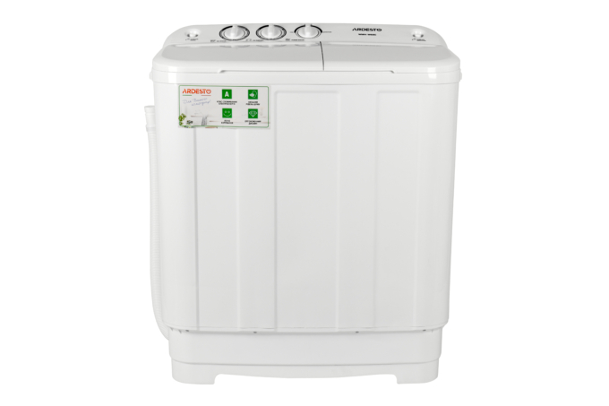 WM ARDESTO semi-automatic, 6kg, 1350, A, 41cm, spin-dry, white