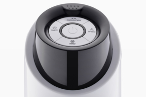 Вентилятор ARDESTO колонный, 90см, 50Вт, пульт ДУ, дисплей, черно-белый