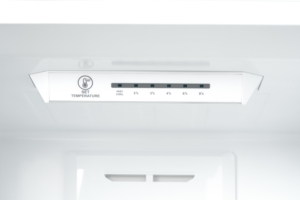 Ref ARDESTO with bottom freezer, 188×59.5×63, ref-224L, freez.-78L, 2doors, A+, NF, fresh zone, white