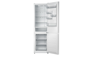 Ref ARDESTO with bottom freezer, 188×59.5×63, ref-224L, freez.-78L, 2doors, A+, NF, fresh zone, white