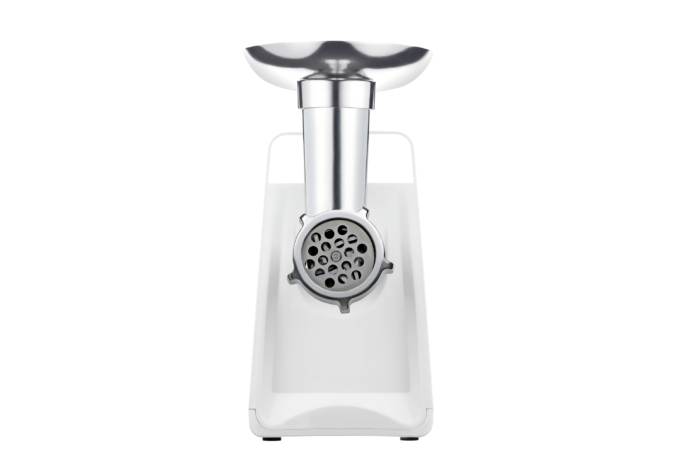 Ardesto meat grinder, 1700W, 1.6kg/min, 2 cutting plates, sausages nozzle, plastik, white