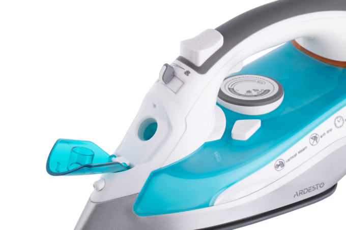 Ardesto iron IR-C2228-TQ, 2200W, 280ml, steam boost-100gr, ceramic soleplate, blue
