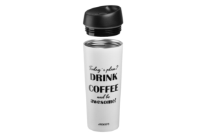 Термочашка Ardesto Coffee time (Awesome) 450 мл AR2645DMW