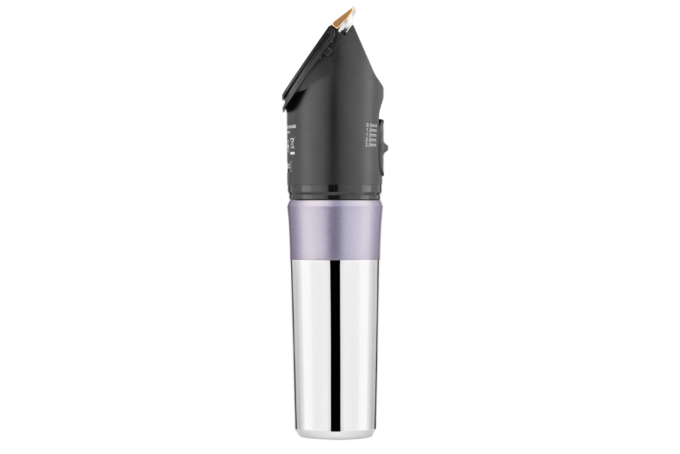 Ardesto hair clipper HC-Y40-DBS, 220V+battery, nozzles-4, titanium coating+ceramics, black
