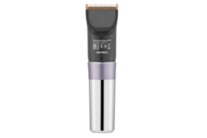 Ardesto hair clipper HC-Y40-DBS, 220V+battery, nozzles-4, titanium coating+ceramics, black