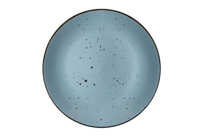 Тарілка десертна Ardesto Bagheria Misty blue, 19см , кераміка, синій