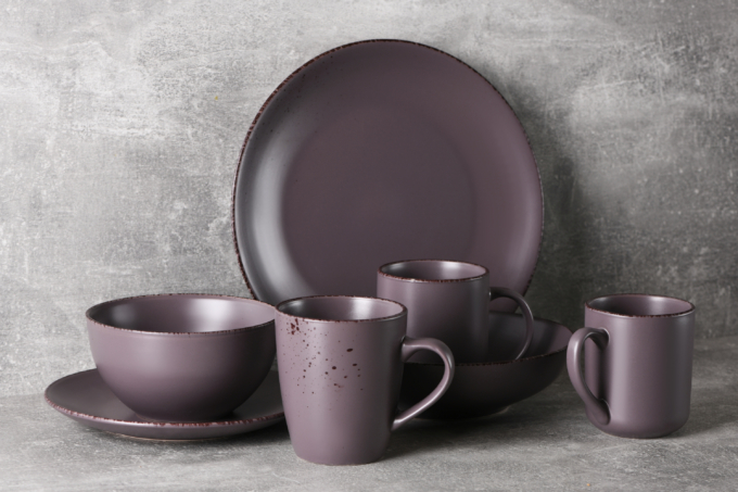 Салатник Ardesto Lucca Grey brown, 14см, керамика, коричневый