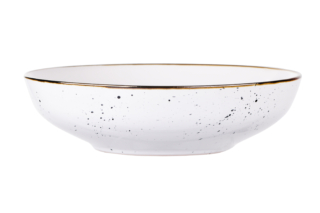 Тарілка супова Ardesto Bagheria Bright white, 20см, кераміка, білий