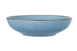 Тарілка супова Ardesto Bagheria Misty blue, 20см, кераміка, синій