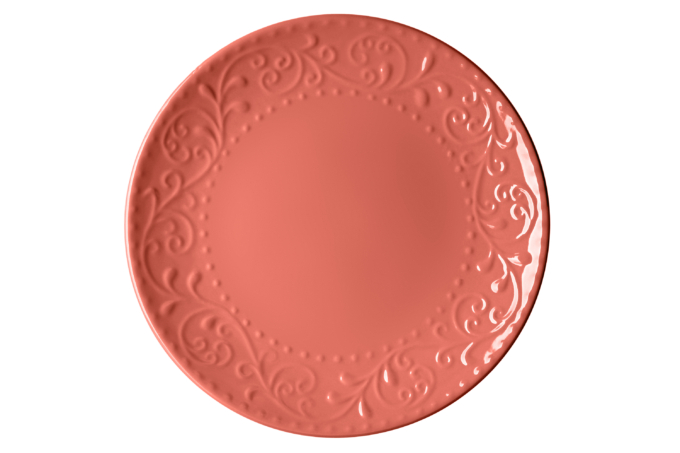 Тарелка обеденная Ardesto Olbia, 26 см, Deep orange AR2926OC