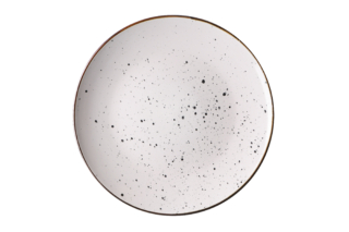 Тарілка обідня Ardesto Bagheria Bright white, 26см, кераміка, білий