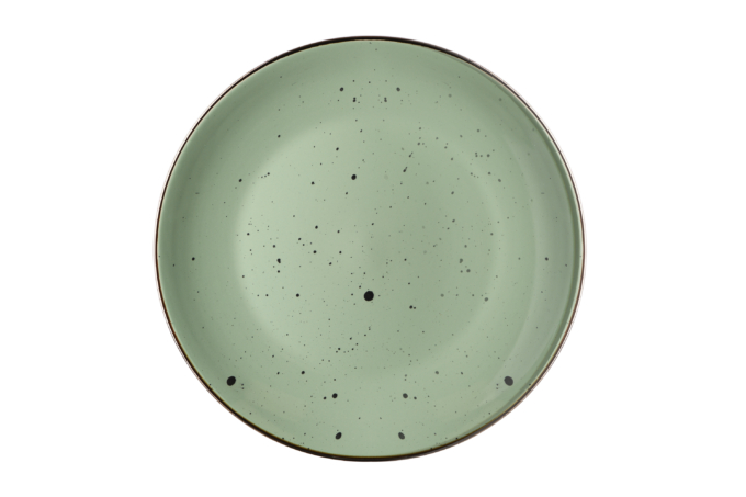 Тарілка обідня Ardesto Bagheria Pastel green, 26см, кераміка, зелений