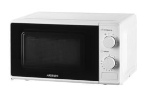 Microwave oven ARDESTO, 20L, mechanical control, 700W, button opening, white