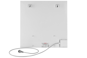 Керамічна електронагрівальна панель Ardesto HCP-395BG-ECO, 395 Вт, 8 м2, 60 х 60 cм, IP54, бежевий