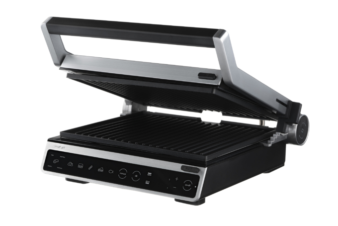 Ardesto grill clamping GK-STC20, 2000W, temp. regimes-6, removable plates, 180° opening, metal, silver