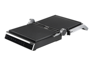 Ardesto grill clamping GK-STC20, 2000W, temp. regimes-6, removable plates, 180° opening, metal, silver
