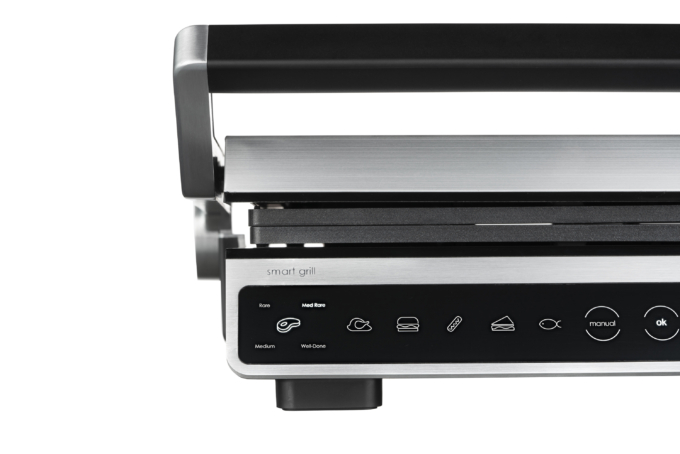 Ardesto grill clamping GK-STC20, 2000W, temp. regimes-6, removable plates, 180° opening, metal, silver