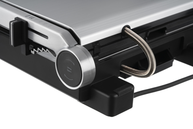 Ardesto grill clamping GK-STC20, 2000W, temp. regimes-6, removable plates, 180° opening, metal, silver