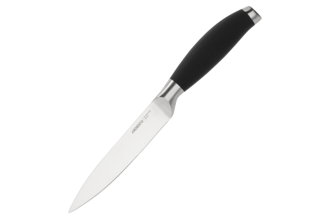 Ardesto Utility Knife Gemini, 12.7cm, stainless steel, plastic, black