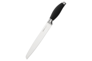 Ardesto Bread Knife Gemini, 20.3cm, stainless steel, plastic, black