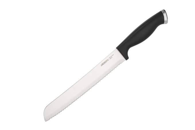 Ardesto Knives Set with block Gemini Gourmet, 14pcs, stainless steel, plastic, rubber wood