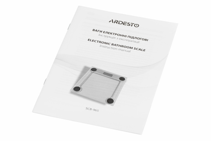 Ваги Ardesto підлогові Leaves.150кг, AAAx2 в комплекті, скло, багатокольорові