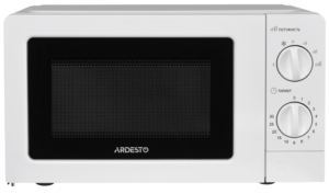 Microwave oven ARDESTO, 20L, mechanical control, 700W, button opening, white