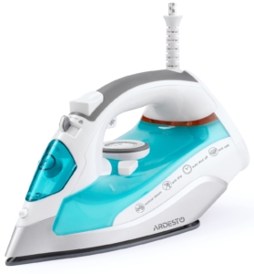 Ardesto iron IR-C2228-TQ, 2200W, 280ml, steam boost-100gr, ceramic soleplate, blue