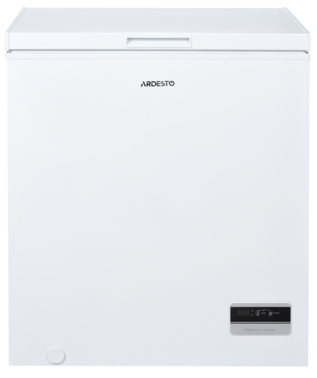 ARDESTO Морозильна скриня FRM-145E, Висота – 85см, 142л, A+, ST, Електр. Керування, Дисплей, Білий