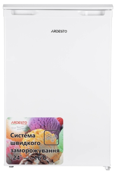Морозильна камера ARDESTO, 84.5×55.3х57.4, 83л, А+, ST, білий