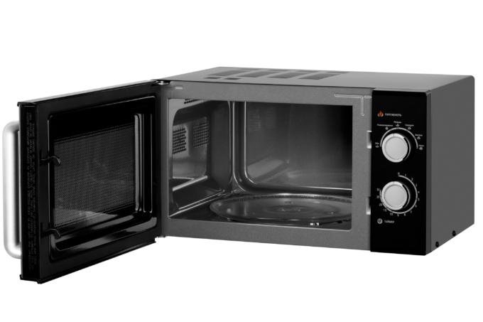 Microwave oven ARDESTO, 23L, mechanical control, 900W, handle opening, black