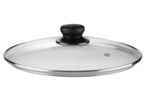 Кришка Ardesto Gemini Gourmet, 24см, термостійке скло, нержавіюча сталь, бакеліт