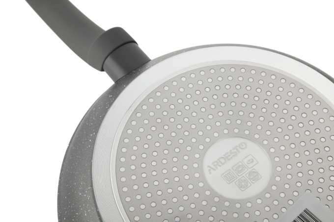 Ardesto Fry pan Gemini Molise, 26cm, aluminium, gray
