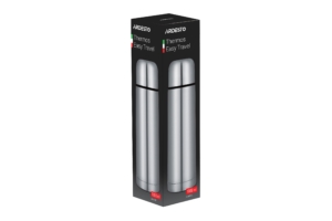 Ardesto Vacuum flask Easy Travel, 1000ml, stainless steel