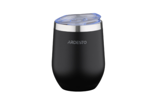 Термочашка Ardesto Compact Mug, 350мл, нержавеющая сталь, черный