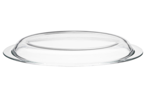 Ardesto Baking pan with lid  Black Mars, 33х19.8х13.2cm, borosilicate glass, oval, transparent