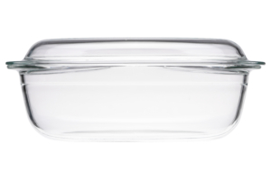 Ardesto Baking pan with lid  Black Mars, 33х19.8х13.2cm, borosilicate glass, oval, transparent