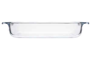 Ardesto Baking pan Black Mars, 34х22х6cm, borosilicate glass, rectangular, transparent