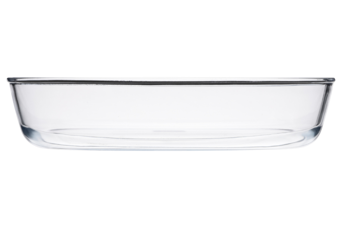 Ardesto Baking pan Black Mars, 30х21х6.5cm, borosilicate glass, oval, transparent