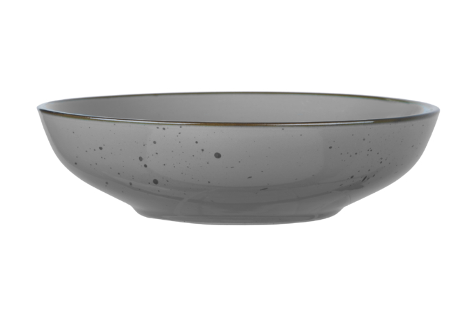 Ardesto Soup bowl Bagheria Grey, 20cm, ceramics, gray