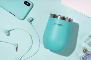 Термочашка Ardesto Compact Mug, 350мл, нержавеющая сталь, голубой