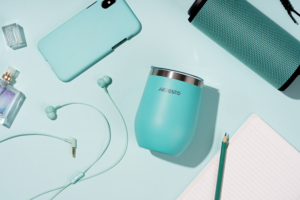 Термочашка Ardesto Compact Mug, 350мл, нержавеющая сталь, голубой