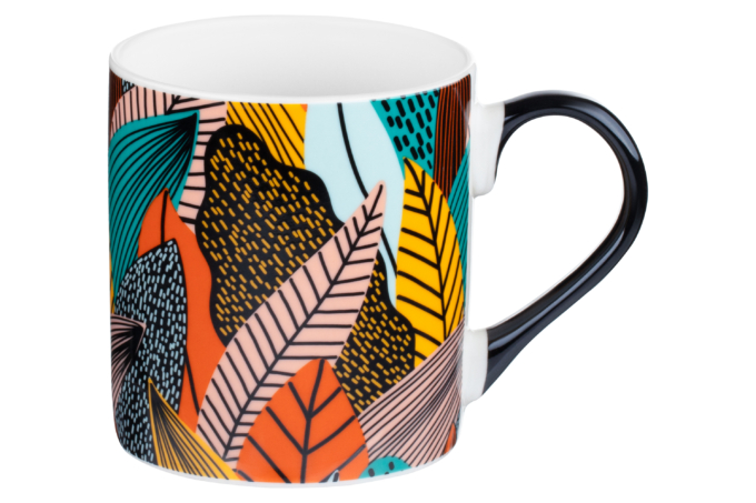 Mug ARDESTO Leaves, 400 ml AR3424