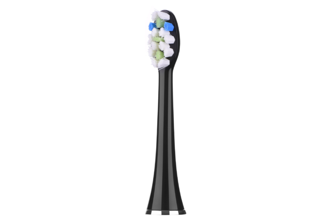 Ardesto toothbrush electric ETB-212CB, 40th. fluct/min, nozzle-4, футляр, IPX7, black