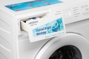 Стиральная машина ARDESTO фронтальная Crystal Bright, 7кг, 1200, А++, 42см, дисплей, пар, сенсор.управл., дозагруз., белый
