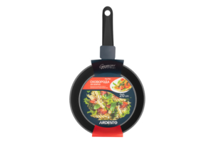 Ardesto Fry pan Gemini Gourmet Aosta, 20cm, aluminium, black