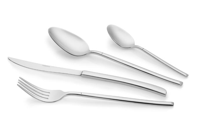 Набор столовых приборов Ardesto Black Mars Monza, 24 прибора, нержавеющая сталь