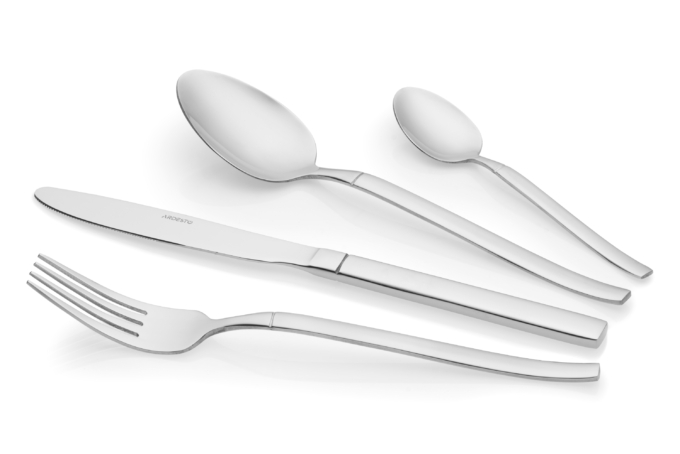 Ardesto Cutlery set Gemini Lucca 24 pcs., stainless steel