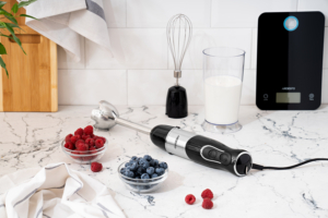 Блендер погружной ARDESTO 800Вт, 2в1, чаша-600мл, чёрный