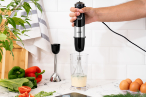 Блендер погружной ARDESTO 800Вт, 2в1, чаша-600мл, чёрный